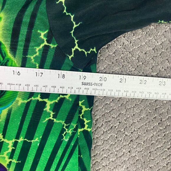 Vintage 2002 The Incredible Hulk Button Up Shirt Boy's XL Marvel Comics Y2K - Picture 7 of 8